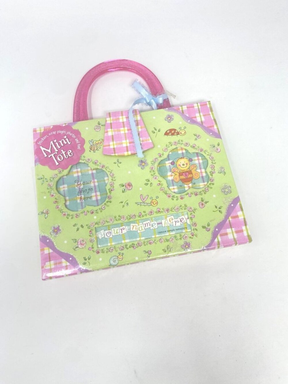 Artistic Studios Dena Designs Mini Tote Scrapbook Stickers Scrapbook Paper
